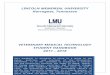LINCOLN MEMORIAL UNIVERSITY • MEDICAL TECHNOLOGY … VMT_Studen…  · Web viewlincoln memorial university 2015 - 2016 veterinary medical technology student handbook. l. incoln