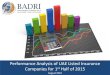 Performance Analysis of UAE Listed Insurance Companies for ...badriconsultancy.com/docs/performance-analysis-of-uae-listed... · Performance Analysis of UAE Listed Insurance Companies