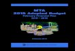 MTA 2015 Adopted Budgetweb.mta.info/mta/budget/pdf/MTA 2015 Adopted Budget February...There is no net-impact to the MTA operating budget. Technical Adjustments – In addition to the