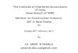 The Institute of Chartered Accountants of India ... shukla ppt.pdf · The Institute of Chartered Accountants of India VasaiBranch of WIRC ... of MVAT Act, 2002 : ... under MVAT Act