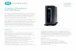 DOCSIS 3.0 Cable Modem - Motorola · PDF fileThe Motorola Model MB7220 cable modem meets the cable industry's DOCSIS 3.0 standard for speeds up to 343 Mbps, and also works with lower-speed