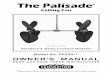The Palisade -  · PDF fileOWNER’S MANUAL READ AND SAVE THESE INSTRUCTIONS Model No. FP240** The Palisade ® Ceiling Fan Standard & Damp Location Models@ @Damp Location Model;