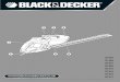 English (Original instructions) 4 - BLACK+DECKERservice.blackanddecker.co.uk/PDMSDocuments/EU/Docs//docpdf/gt45… · Your Black & Decker hedge trimmer has been designed for . 