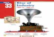 Chapter 33: Rise of Industry, 1500 A.D. - 1880 A.D. · PDF file33 Rise of Industry 1500 A.D.–1880 A.D. Edison phonograph ... The Textile Industry The Industrial Revolution began