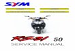SERVICE MANUAL - sym- · PDF fileHow to Use This Manual This service manual describes basic information of different system parts and system inspection & service for Sanyang RS-21