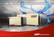 AS Oil-free Scroll Air Compressor · PDF fileOil-free scroll air compressor Working Principle Why Scroll 04 Oil-free scroll air compressor 0 50 100 150 200 250 300 Oil-free scroll