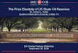 The Price Elasticity of US Shale Oil Reserves · PDF fileThis Paper is not About the Breakeven Price of US Shale Oil • 80% of potential U.S. tight oil capacity additions in 2015