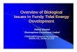 Overview of Biological Issues in Fundy Tidal Energy … of Biological Issues in Fundy Tidal Energy Development Patrick Stewart Envirosphere Consultants Limited FORCE/OEER Workshop,