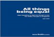All things being equal - Home | Mental Health Foundation · PDF fileAll things being equal 1 Overview Introduction Older people with mental health problems in England do not receive
