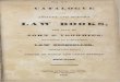 AlfCIKXT AND MODERIV LAIV BOOKN. · PDF fileAlfCIKXT AND MODERIV LAIV BOOKN. ... Bayard's Digest of American Cases of Evidence Baylie's Digested Index, 3 vols Bay's South Carolina