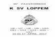 22° JEUGDTORNOOI – SV LOPPEM · PDF fileU11 – U12 – U13 – U15 en U17 op zaterdag 15 en maandag 17 april 2017 draagt de naam : ART. 02 - REGLEMENT K.B.V.B