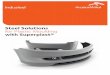 Steel Solutions for Plastic Moulding with Superplast®industeel.arcelormittal.com/wp-content/uploads/2017/05/INDUSTEEL... · machining, texturing, surface treatment) One R&D department