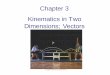 Chapter 3 Kinematics in Two Dimensions; Vectors - …uregina.ca/~barbi/academic/phys109/2009/notes/lecture … ·  · 2009-09-18steps. For example: Let be such that Then (3.1) 