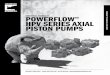 CONTINENTAL HYDRAULICSPOWERFLOW HPV SERIES · PDF fileCONTINENTAL HYDRAULICSPOWERFLOW ™ HPV SERIES AXIAL ... mobile and custom ... CONTINENTAL HYDRAULICS AXIAL PISTON PUMPS Because