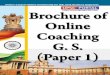 Online Coaching Brochurestatic.upscportal.com/files/study-kit/Brochure-of-Online... ·  · 2014-07-08Indian Polity and Governance • Outstanding features of the Indian Constitution