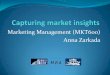 Marketing Management (MKT600) Anna Zarkada - Αρχικήmba.teipir.gr/files/MKTMAN_PG2_Insights_az.pdf · Marketing Research Overview problem definition sampling research design