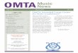 OMTA Music News - oregonmta.org Boise, Idaho, in January, she was recog-nized as 2nd Place Winner and was named ... concerts and sings the National Anthem at sporting events