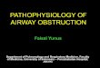 PATHOPHYSIOLOGY OF AIRWAY OBSTRUCTION ...staff.ui.ac.id/.../pathophysiologyofairwayobstruction.pdfPATHOPHYSIOLOGY OF AIRWAY OBSTRUCTION Faisal Yunus Department of Pulmonology and Respiratory