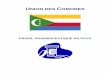 UNION DES COMORES - WHO | World Health · PDF fileLe présent document peut être librement revu, cité, reproduit ou traduit, en partie ou en intégralité, à condition d’en reconnaître