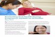 Promoting Oral Health During Pregnancy: Update on … S ince the release of the landmark publication Oral Health Care During Pregnancy: A National Consensus Statement in 2012, federal