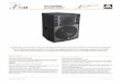 FULL-RANGE 15 2-WAY PASSIVE SPEAKER · PDF file-12,5-18,7 Level (dB) ... FULL-RANGE 15" 2-WAY PASSIVE SPEAKER SYSTEM the best combination The best experience of Xcellence ... ACR-M8