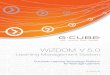 WiZDOM V 5wizdomcloud.com/resources/G Cube - Products_Brochure.pdf · Integrated with popular enterprise HRMS systems Learner Management ... SAP, PeopleSoft, Adrenalin, custom HR