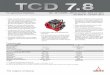 TCD 7 - Interempresas · PDF fileThe powerful DEUTZ Common Rail (DCR ... For more information please contact the DEUTZ AG Köln or the responsible sales partner. Torque curve Dimensions