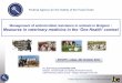 Management of antimicrobial resistance in animals in ... · PDF fileMeasures in veterinary medicine in the ‘One Health’ context ECVPH - Liège, 4th October 2017 Federal Agency