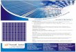 SONALI SOLARsunelec.com/Specs/SONALI-SS300.pdfSS 280 to 300 Series SONALI SOLAR Quality Product All Manufactured modules are tested 100% by EL ( Electroluminescence ) during the Production