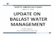 March 21, 2016 UPDATE ON BALLAST WATER MANAGEMENT · PDF fileLeading the way; making a difference INTERTANKO Desired Outcome for Ballast Water Management: Tanker industry is able to