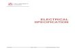 Electrical Specification - City, University of London · PDF filePage 2 of 204 Electrical Specification ... 19.7 Earthing
