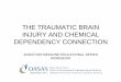 THE TRAUMATIC BRAIN INJURY AND CHEMICAL DEPENDENCY CONNECTION · PDF file · 2009-06-10THE TRAUMATIC BRAIN INJURY AND CHEMICAL ... • Does the patient get overwhelmed by too much