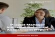 Project Manager Interview Rehearsal Assessment Report · PDF file3 How to Use This Report Our Project Manager Interview Rehearsal assessed your interview performance in seven different