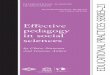 Effective pedagogy in social sciences title “Effective pedagogy in social sciences/tikanga ... Teaching other languages by ... these findings are associated with principles of effective
