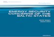 ENERGY SECURITY CONCERNS OF THE BALTIC … International Centre for Defence Studies | Toom-Rüütli 12-6 | Tallinn 10130 | Tel: +372 6949 340 | Fax: +372 6949 342 | info@icds.ee |