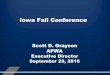 Iowa Fall Conferenceiowa.apwa.net/Content/Chapters/iowa.apwa.net/file/2016 Fall...Iowa Fall Conference Scott D. Grayson ... accredited by PWX in August with ... pwx Embed Winter Maintenance