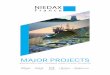 MAJOR PROJECTS - · PDF fileMAJOR PROJECTS I FranceNIEDAX 7 ... - AVEVA PDMS - SMARTPLAN - Also in STEP/IGES formats • LAYOUT • DIMENSIONING: - Finished elements modelling using