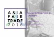 Social Enterprises in Thailand - wfto-asia.comwfto-asia.com/wp-content/uploads/2016/11/Day2... · SOCIAL ENTERPRISE IN THAILAND KEY MILESTONES 2009: •Government set up Thai Social