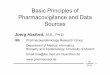 Basic Principles of Pharmacovigilance and Data Sources Hasford1.pdf · IBE J. Hasford Munich Basic Principles of Pharmacovigilance and Data Sources Joerg Hasford, M.D., Ph.D. IBE