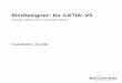 SimDesigner for CATIA V5 - MSC Software Corporationweb.mscsoftware.com/support/prod_support/simdes/...the SimDesigner for CATIA V5 Release Guide for more information. • Licensing