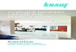 CORNICE PROFILES CREATE THE PERFECT LOOK - Knauf · PDF filePROFILES FOR WALL AND CEILING FINISHES CORNICE PROFILES CREATE THE PERFECT LOOK. ABOUT KNAUF Knauf’s innovative lightweight