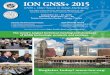 ION GNSS+ 2015 · PDF fileION GNSS+ 2015 GNSS + Other Sensors ... • Mass-Market Applications ... • A brief variables and an overview of Kalman filters, historical timeline of GNSS