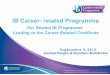 IB Career- related Programme - Upper Arlington Schools · PDF fileIB Career- related Programme Our Newest IB Programme ... The core is a required element and is at the heart of the