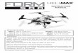 INSTRUCTION MANUAL - Hobbicomanuals.hobbico.com/hmx/hmxe0863-manual.pdf · The instruction manual, ... The spinning blades of a model quadcopter can cause serious injury. When 