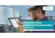 Innovation Days Industrial Communication - Siemensw3.siemens.dk/home/dk/dk/industry/campaign/ic/Documents/2K... · Innovation Days Industrial Communication ... vik hd Fl tt tttd h