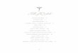 Table of Contents - Kitchen La Petite Vanguard Petillant Naturel Petit Manseng ... 2002 Pol Roger Cuvee Sir Winston Churchill Epernay ... 2016 Reg & Co ‘Tank Slap 