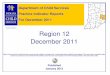 Region 12 December 2011 - IN.gov · PDF fileDepartment of Child Services Practice Indicator Reports Published For December 2011 December 2011 January 2012 Region 12 Data in the report