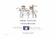 Altar Server Handbook - SS. Peter and · PDF fileAltar Server. Handbook. ... Serving at the altar of the Lord is a privilege and a ministry. ... behavior proper to the ministry of