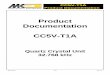 Product Documentation CC5V-T1A - Micro · PDF fileProduct Documentation CC5V-T1A March 2017 7/12 Rev. 1.0 ... 3°C / second max °C / s Ramp down Rate T ... Product Documentation CC5V-T1A