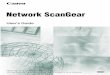 Network ScanGear - Business Product Support - Canon …software.canon-europe.com/files/soft28065/manual/n7b2enx.pdf · User's Guide Network ScanGear ENG Please read this guide before